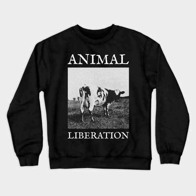 animal liberation front Crewneck Sweatshirt by psninetynine